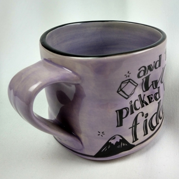 The Bowl Maker Ceramic Handmade Wolves Coffee Mug - Picture 4 of 6